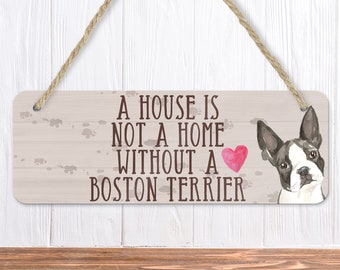 Boston Terrier Schild für Boston Terrier Besitzer