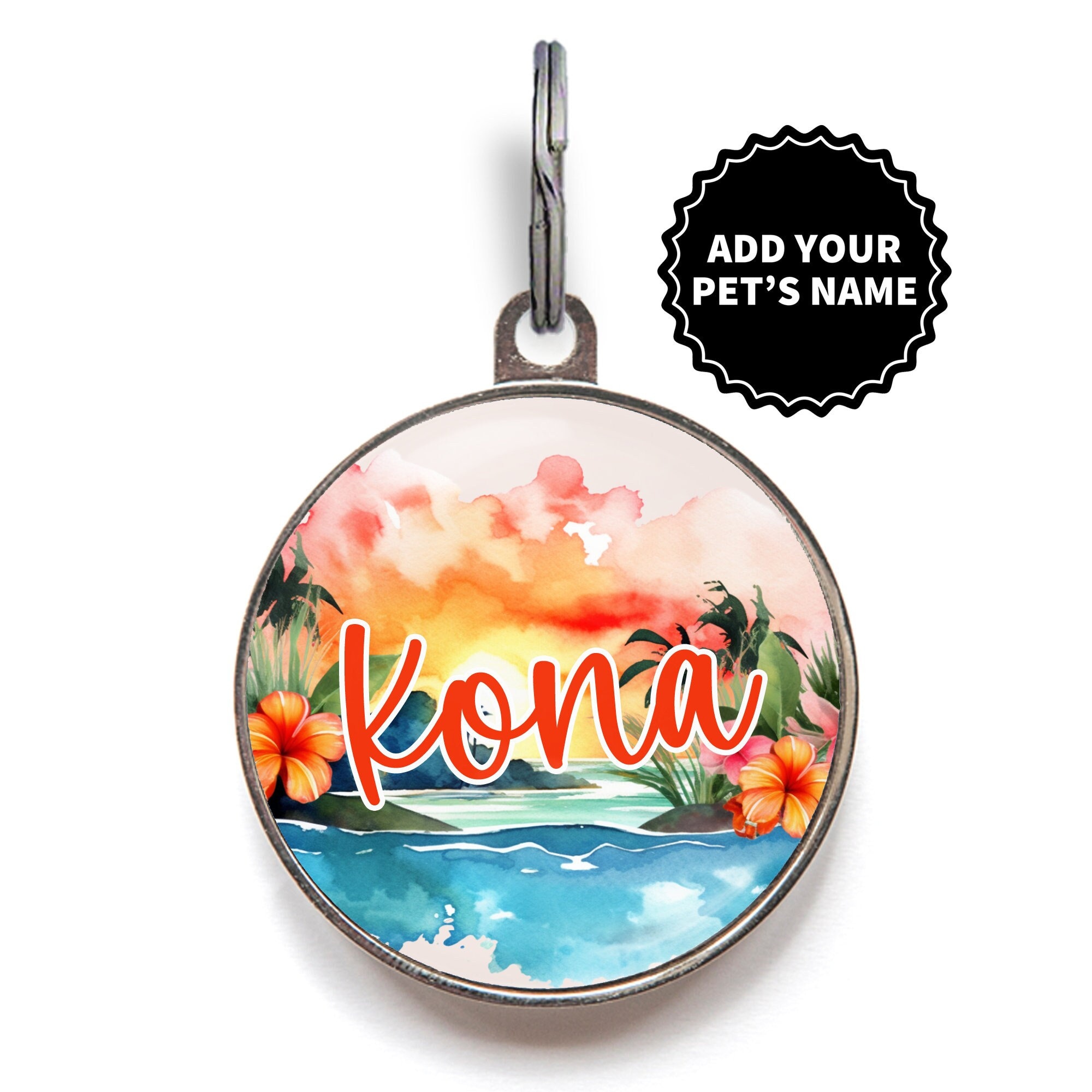 Doggie Design Hundegeschirr Mit Leine – Ananas Luau Design, Medium, Leichtes Mesh Für Den Sommer