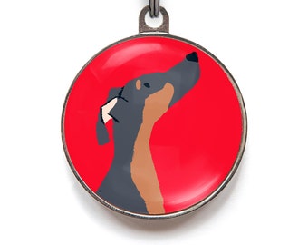 Doberman Dog Tags, Custom Dog Tags For Your Doberman