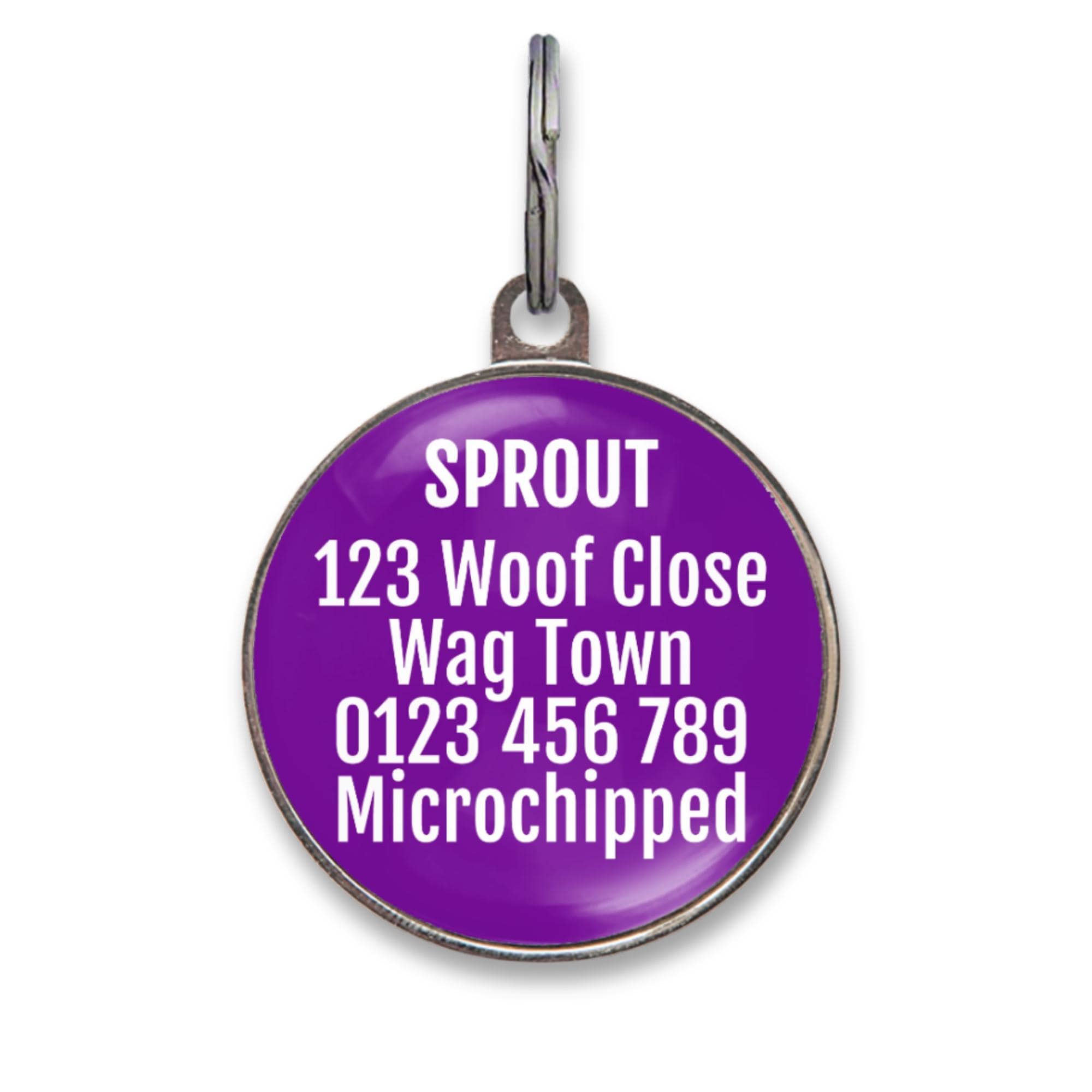 Funny Dog Tag - I Has My Licker License - Custom Pet ID Tag for