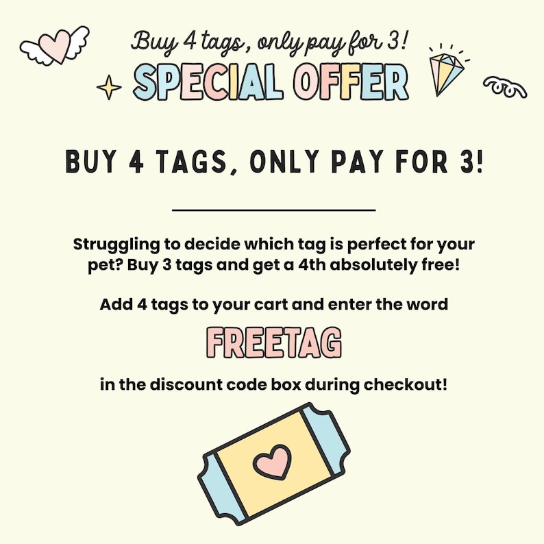 a flyer for a special offer
