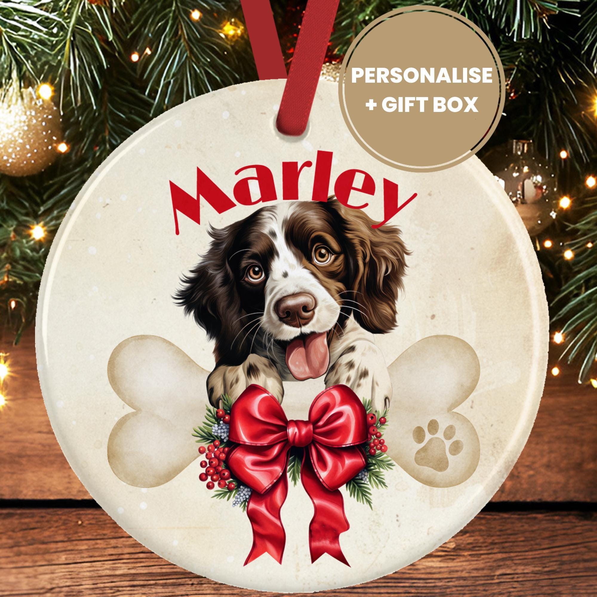 クリスマス 飾り |English Springer Spaniel Dog クリスマス English Springer Spaniel Dog M クリスマス」のアイデア 54 件 | クリスマス, ステンドグラス