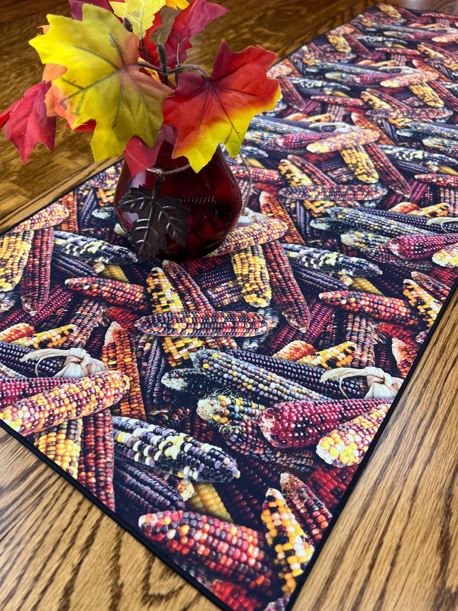 Autumn Table Runner Fall Table Runner Thanksgiving Table Etsy