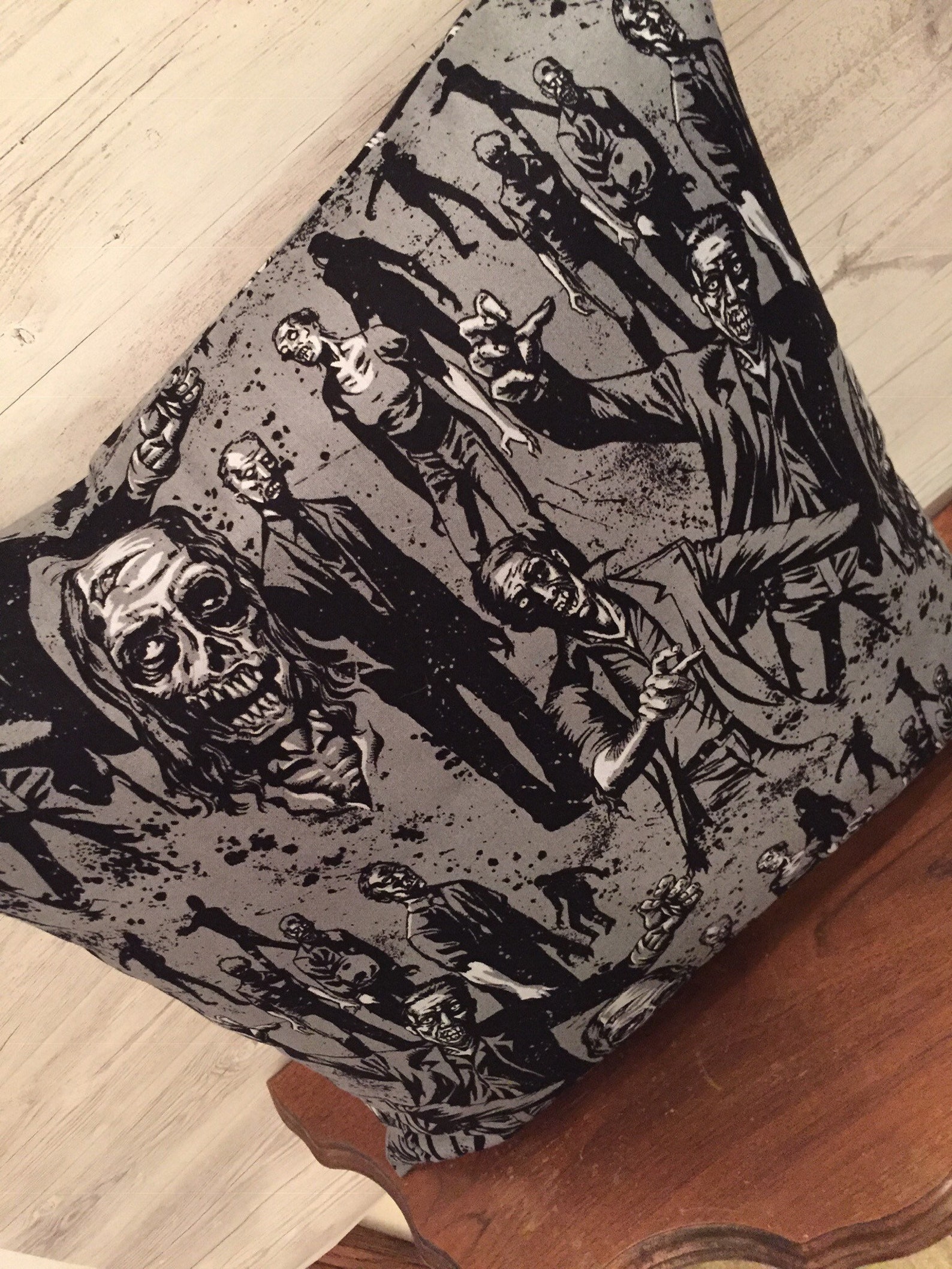 Horror Decor Walker Pillow Zombie Pillow Dawn of the Dead Etsy