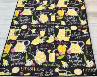 Lemon Table Runner, Lemon Decor, Lemon Runner, Summer Table Runner, Summer Home Decor, Lemon Kitchen Decor