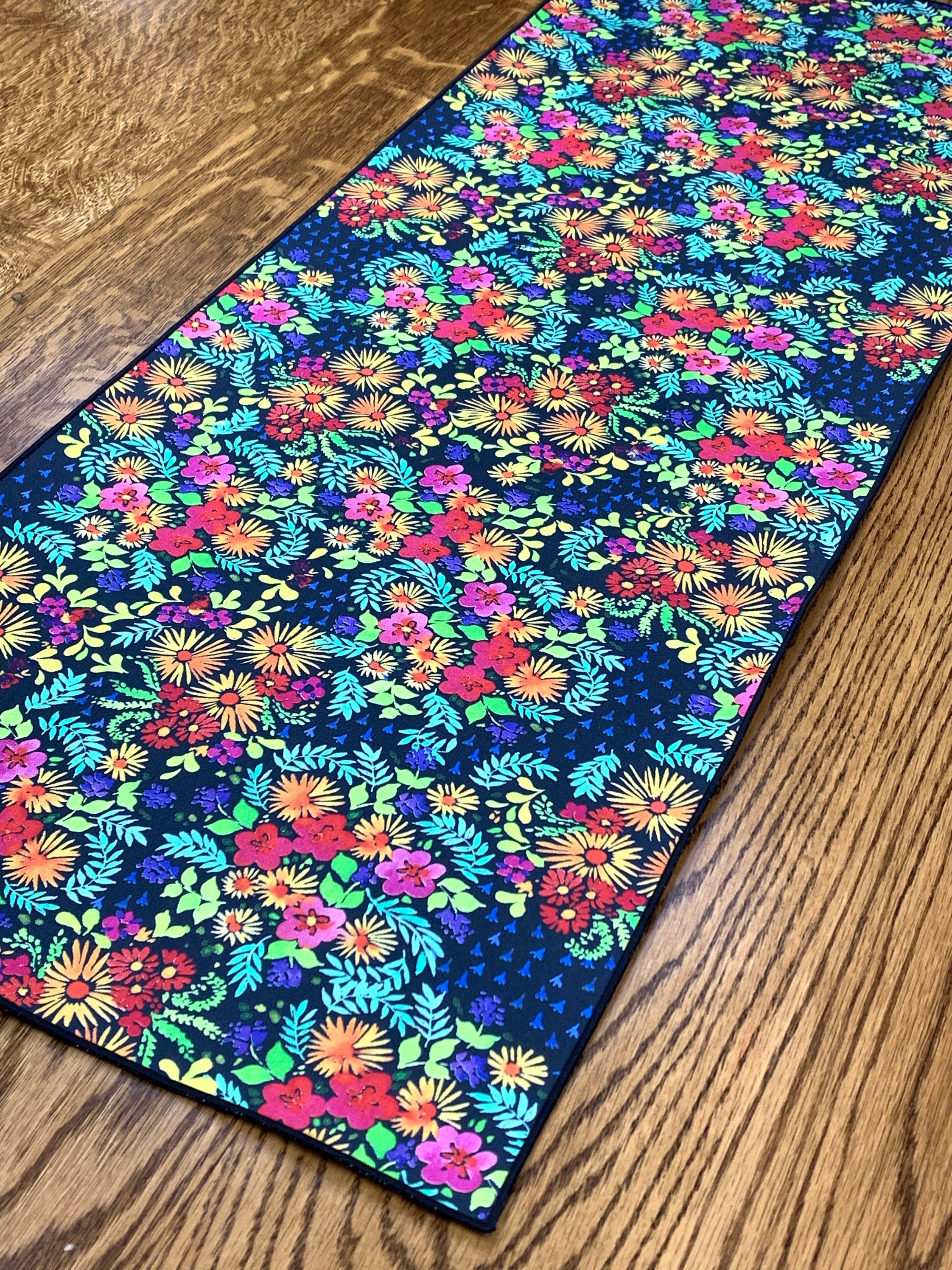 Summer Table Runner Floral Table Runner Colorful Table Etsy Singapore