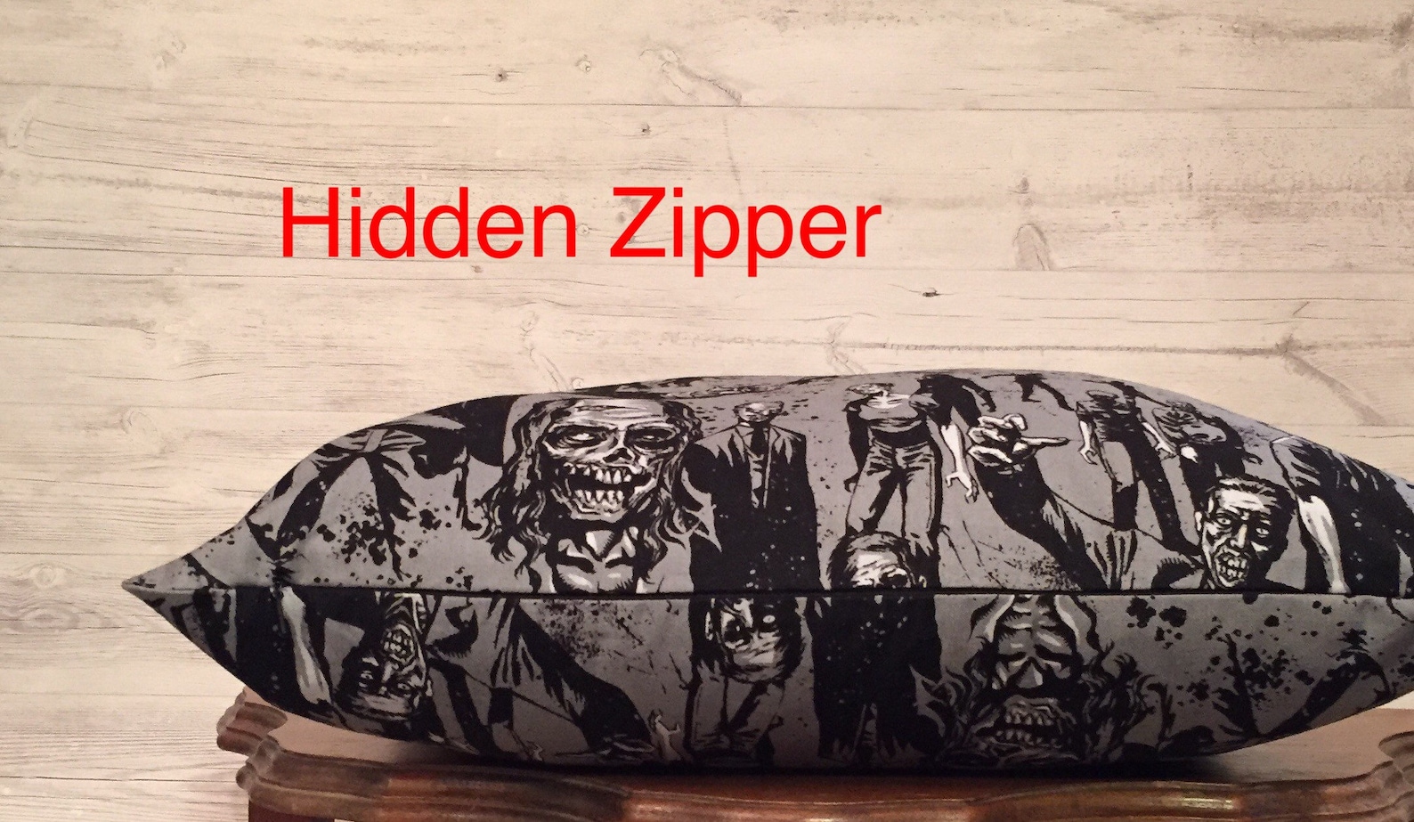 Horror Decor Walker Pillow Zombie Pillow Dawn of the Dead Etsy