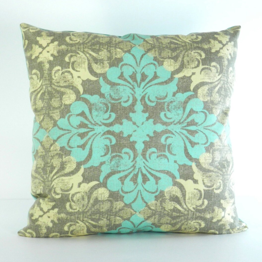 Set of 2 Turquoise Pillow Teal Pillow Aqua Pillow Beach Etsy