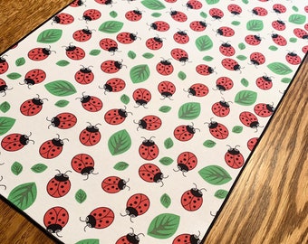 Ladybug Table Runner, Ladybug Decor, Ladybug Table Decor, Gift for Friend, Summer Table Runner,