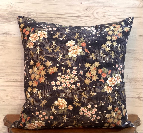 Asian Pillow Cover Asian Decor Oriental Pillow Cover Etsy