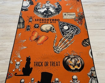 Halloween Table Runner, Creepy Decor, Halloween Table Decor, Spooky Decor, Ouija