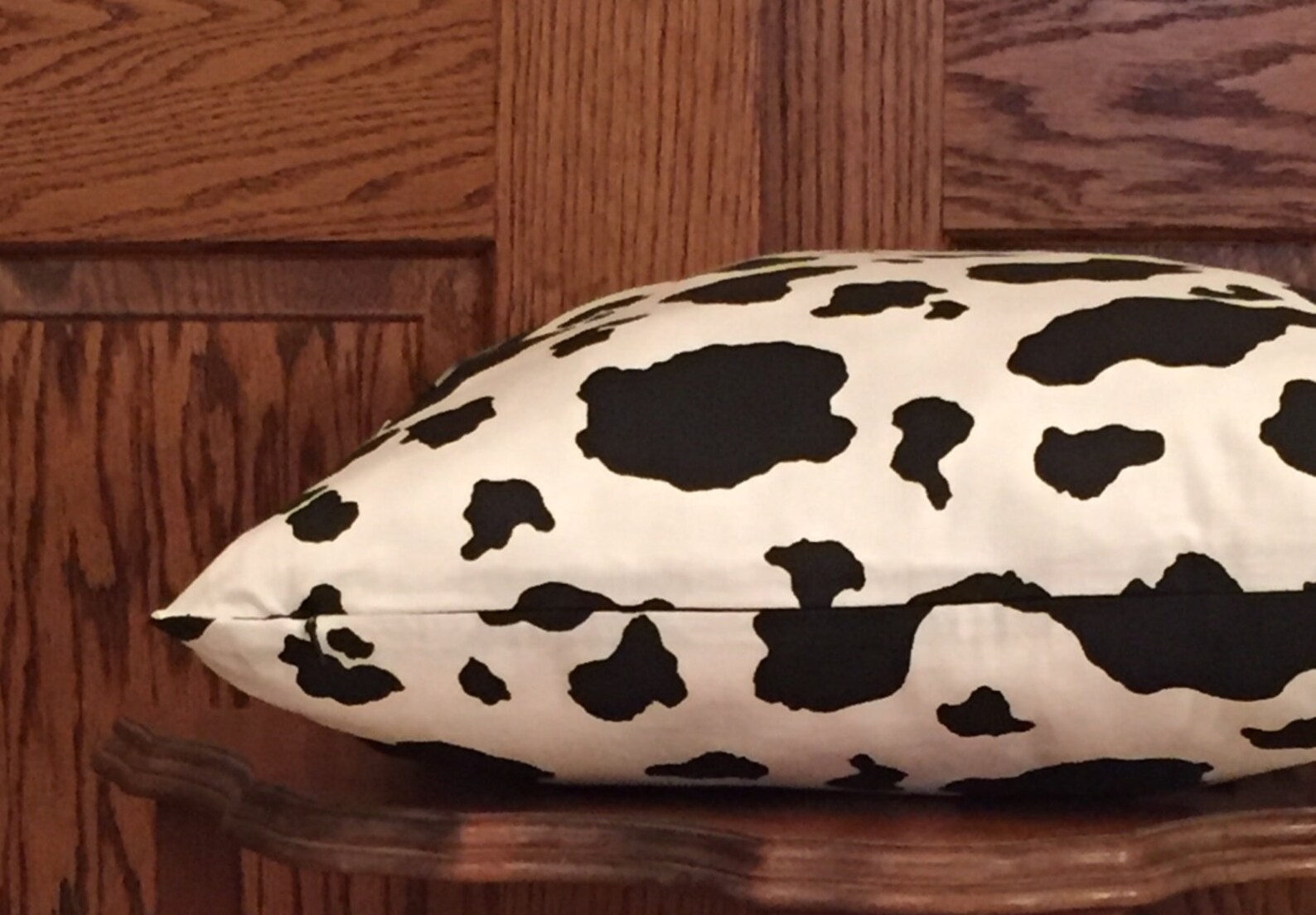 Cow Print Pillow Cover Cow Pillow Cow Decor Farmhouse Etsy