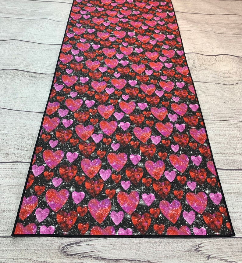 Valentines Runner, Valentines Table Runner, Bougie, Bling Decor, Valentines Table Runner image 2