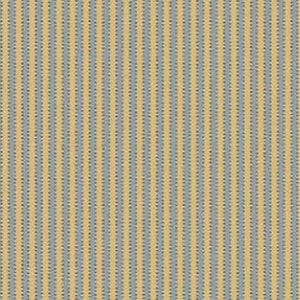 Andover Fabrics Jo Morton Charlotte Blue Gold Stripe 8042-KC 100% Cotton One and a Half Yards