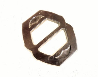 Brown Bakelite Buckle 1-3/4" x 2-1/8"