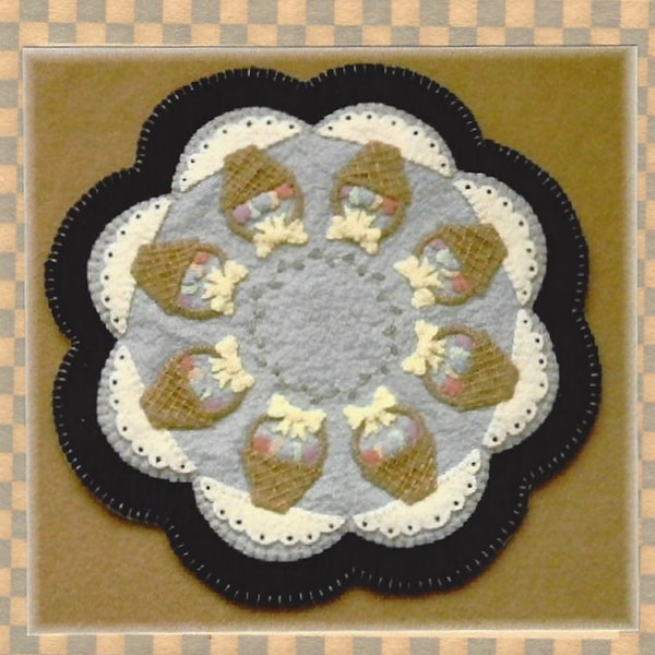 Easter Candle Mat Etsy