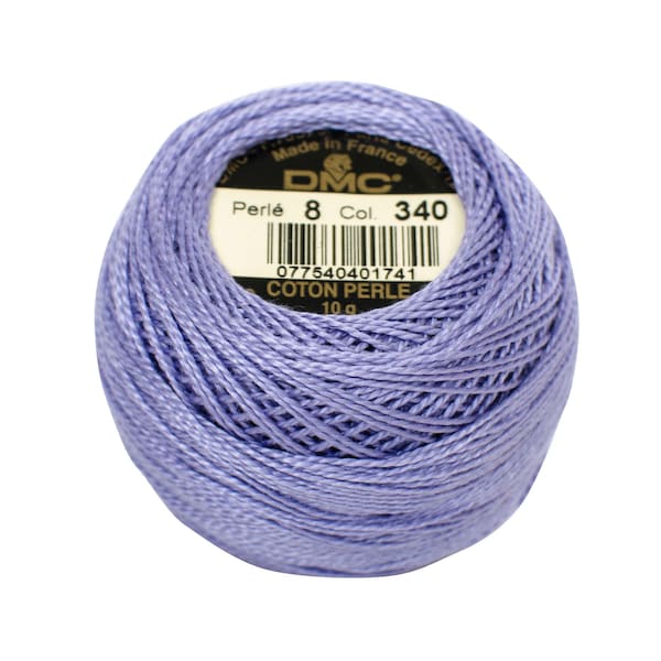 Medium Blue Violet DMC Pearl Cotton 8 Color 340 87 Yards