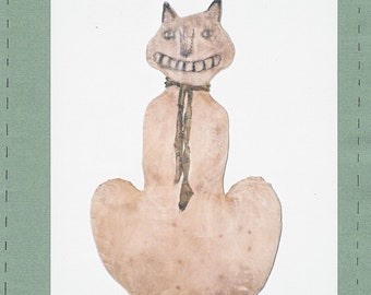 Cat Sewing Painting Pattern Designer Linda Danis Sunnyknoll Folk Art SFA 185 Happy Cat