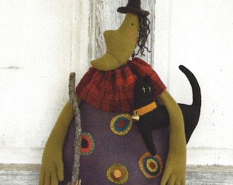 Halloween Witch Sewing Wool Applique Pattern Perfect Potion Designer Shawn Williams Threads That Bind