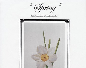 SPRING NARCISSUS Counted Cross Stitch Kit RIOLIS