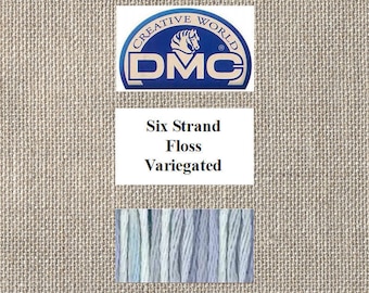8.7-Yard Morning Meadow DMC 417F-4065 Color Variations Six Strand Embroidery Floss