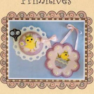 Special Delivery Mini Mat Pincushion Pin Top Kit Pattern Wool Felt Floss