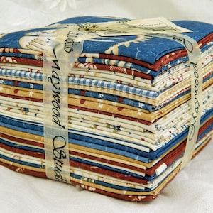 Maywood Studio Quilt Fabric - Maid of Honor Series - Fat Quarter Bundle - Thirty Three Piece - Designer Bonnie Sullivan