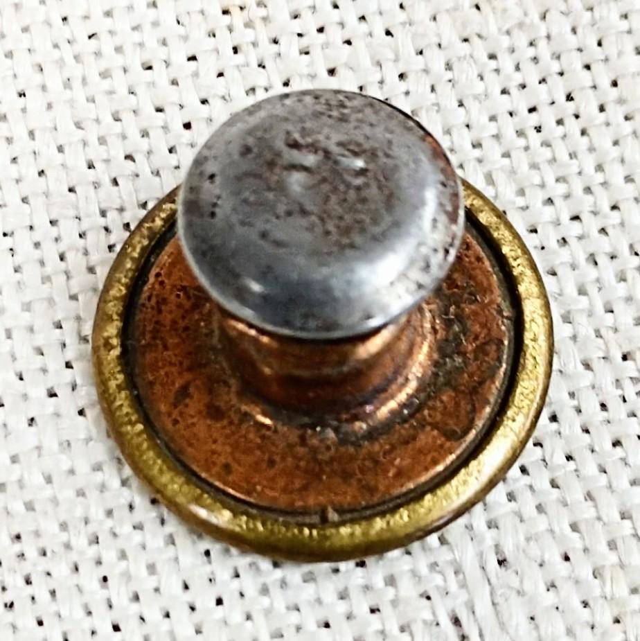 Carhartt's Trolley Heart Stud Button 16mm 5/8