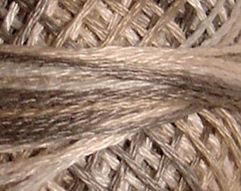 Cottage Smoke Valdani Three Strand Floss Color O538 Smoky Whites Twenty Nine Yards