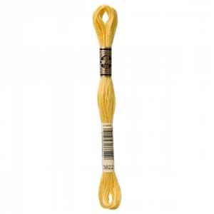 ドングリ坊主 DMC 444 - Dark Lemon, 6 Strand Embroidery Floss 100% Cotton
