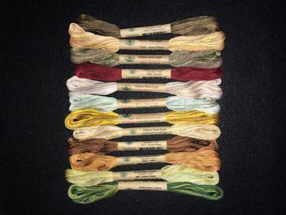 DMC Tangerine 740 Cotton Floss lot of 12 Twelve skeins 6 Strand Embroidery