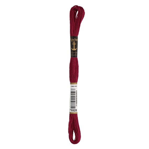 1028: Anchor Stranded Mouline Cotton Skein - 8m 1028: Anchor Stranded Mouline Cotton Skein - 8m