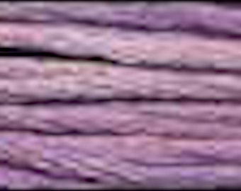 PURPLE TOILE Crescent Colours Six Strand Embroidery Cross Stitch Floss Hand-Dyed Cotton Five Yard Skein