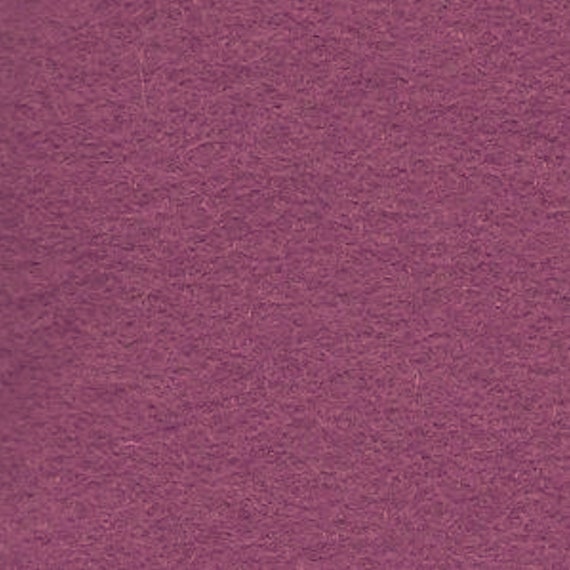 National Nonwovens Wool Felt By the Sheet 12 x 18 Pink Violet