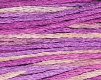 Azaleas Weeks Dye Works 4145 Six Strand Hand Dyed Floss 100% Cotton By the Skein