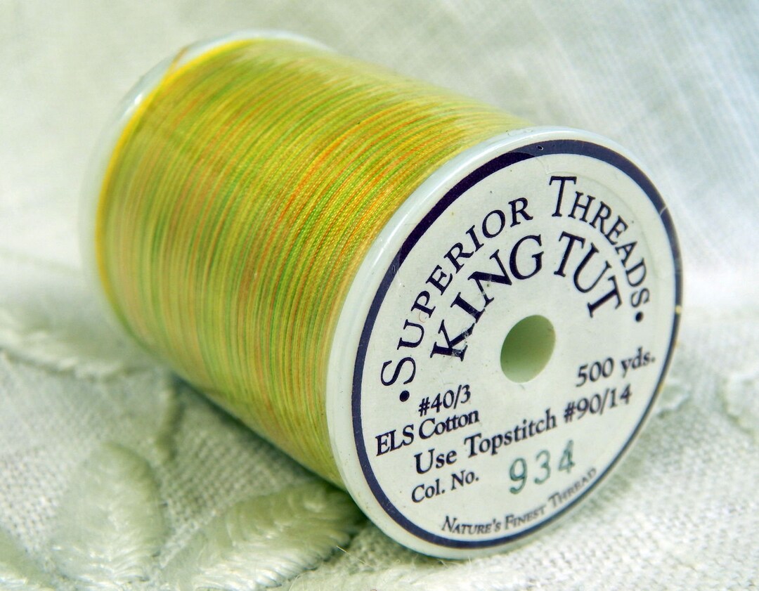 Nile Delta King Tut Cotton Quilting Thread 3ply 40wt 500yds Etsy