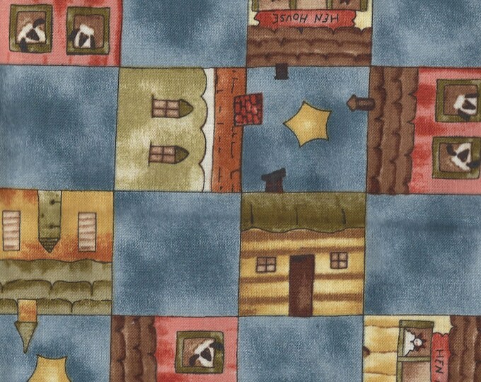 Red Rooster Quilt Fabric Sew Nice to Be Home Designer Jacqueline Paton