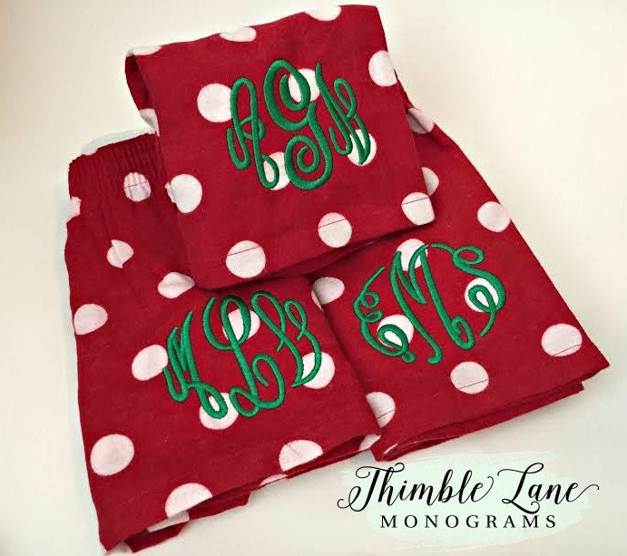 Monogrammed Boxers Personalized Boxer Shorts Flannel Etsy