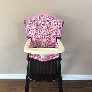 Wooden high chair cover discount