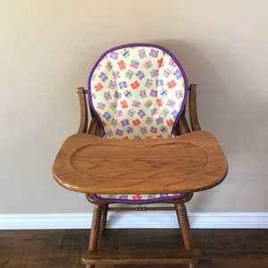 Wooden High Chair Cover
