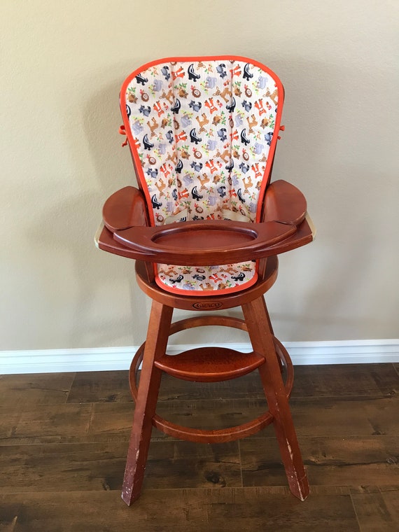 Graco Wooden High Chair Cover Etsy