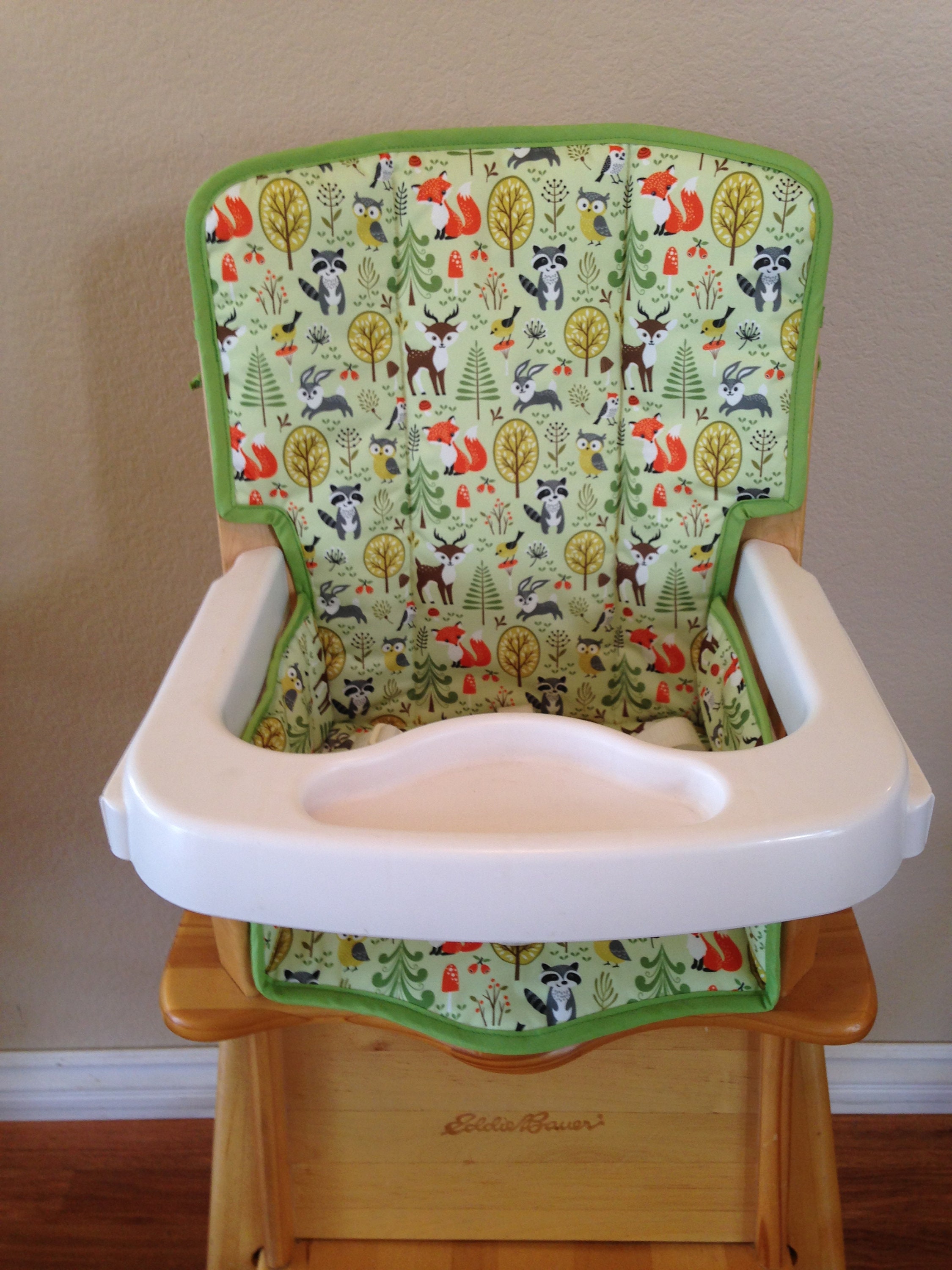 Eddie Bauer Wooden High Chair Cover Etsy