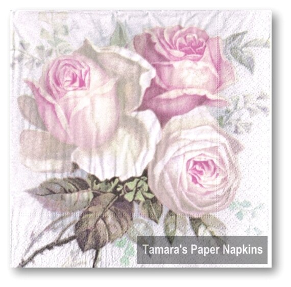 Fairies design.Perfect for decoupage-115 4 single paper decoupage napkins