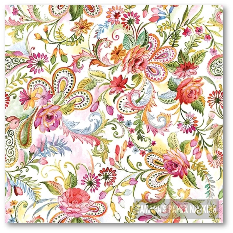 4x Designer PAPER NAPKINS for Decoupage Craft CLEARANCE SALE PAPER BIRDS