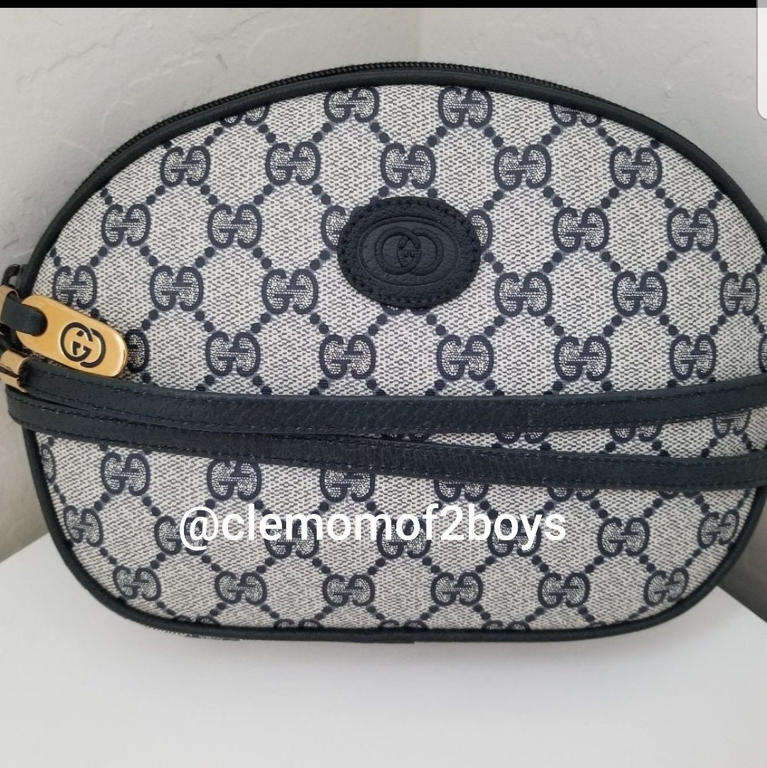Vintage gucci navy crossbody Clearance
