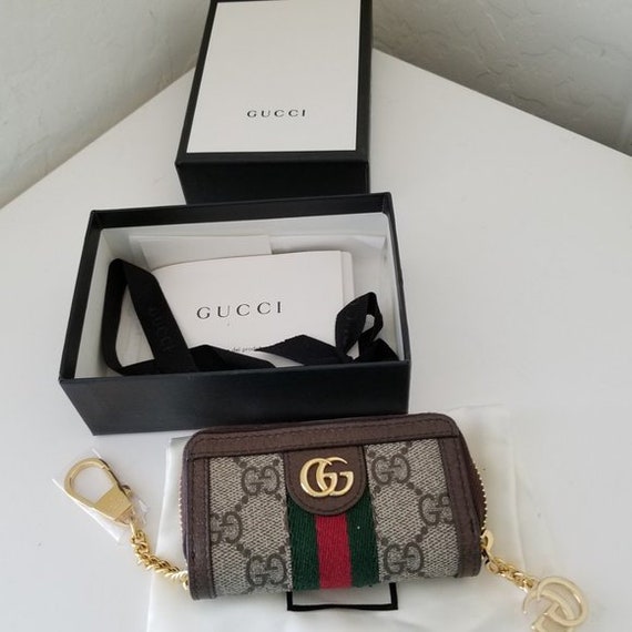 Authentic New in Box Gucci Ophidia Key Chain With Box and - Etsy