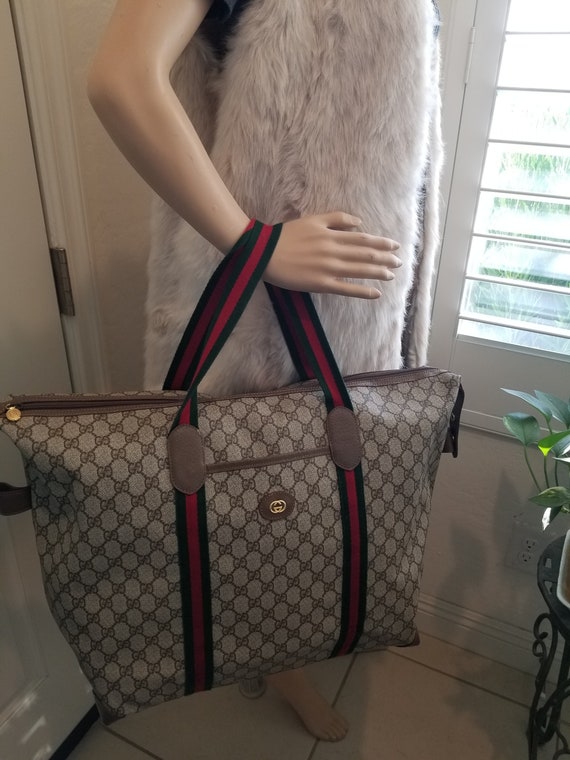 Gucci Deco large tote bag in black leather
