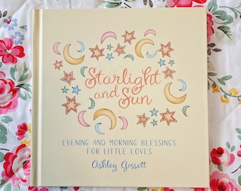 Starlight and Sun Blessings Book | Baby Gift, New Baby, Baby Shower Gift, Baptism Gift, Baby Dedication Gift, Christian Children's Book