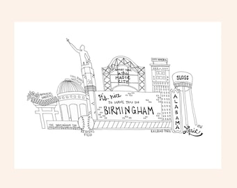 Notecard Set | Birmingham Faves