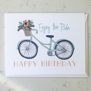 Notecard Birthday Bike image 2